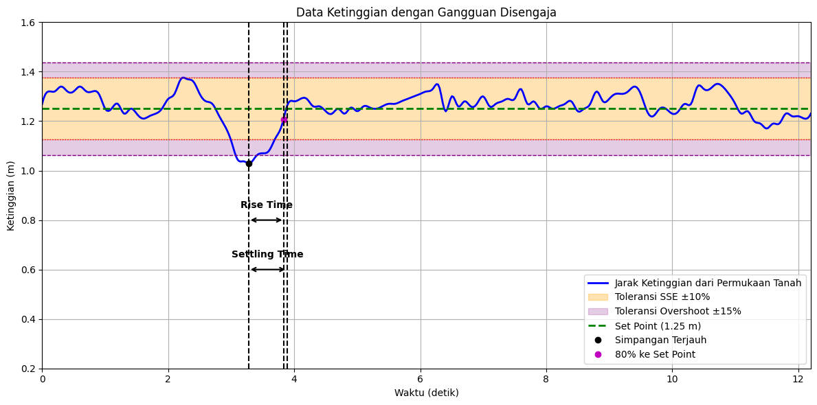 Altitude Test With Disturbance